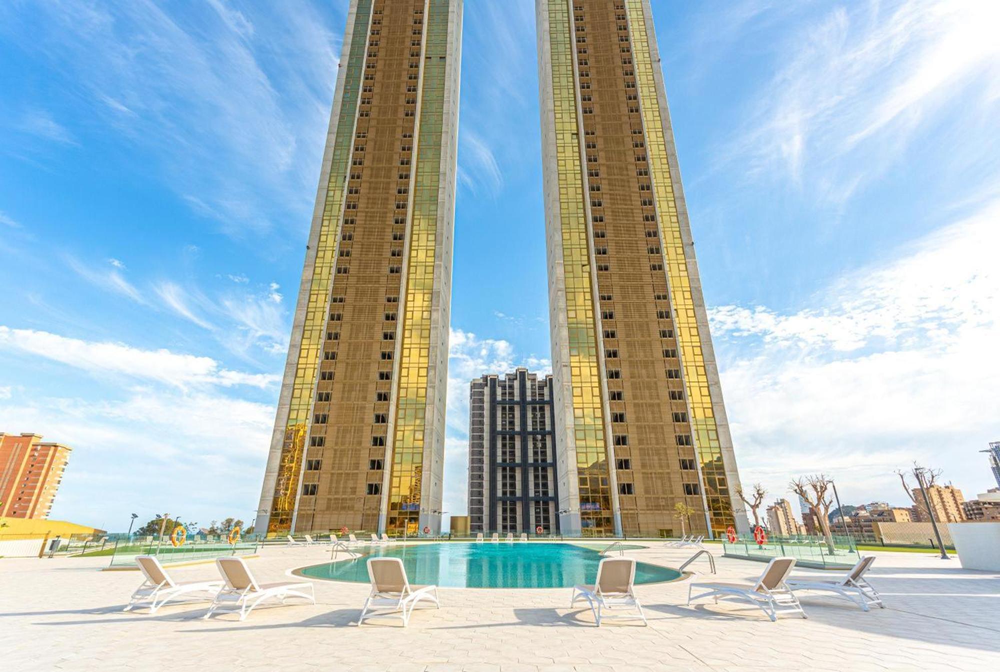 Intempo Sky Luxury Apartment 26 Floor Seaview Benidorm Ngoại thất bức ảnh