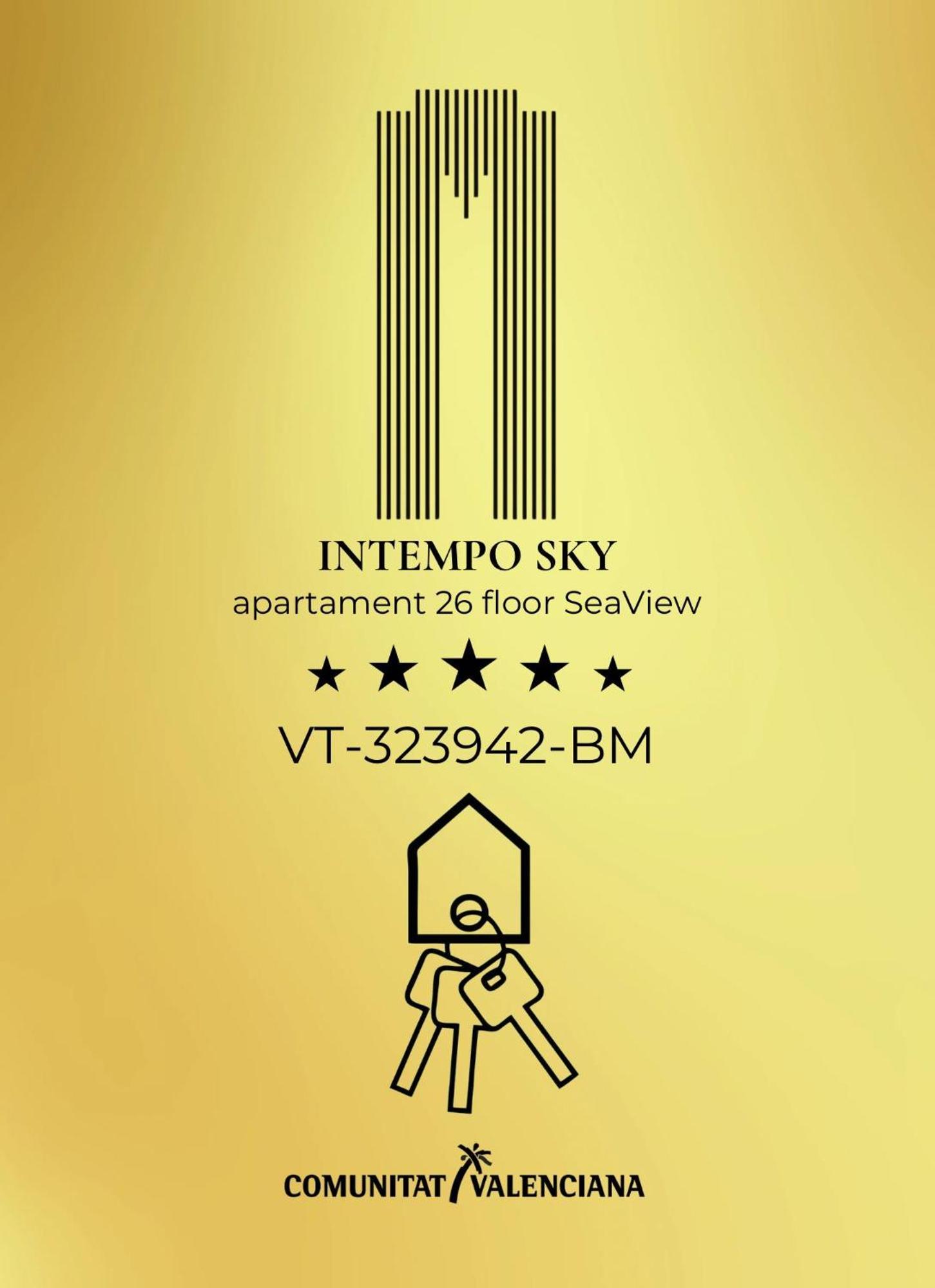 Intempo Sky Luxury Apartment 26 Floor Seaview Benidorm Ngoại thất bức ảnh